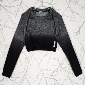 Gymshark Ombre Seamless Adapt Long Sleeve Crop Top